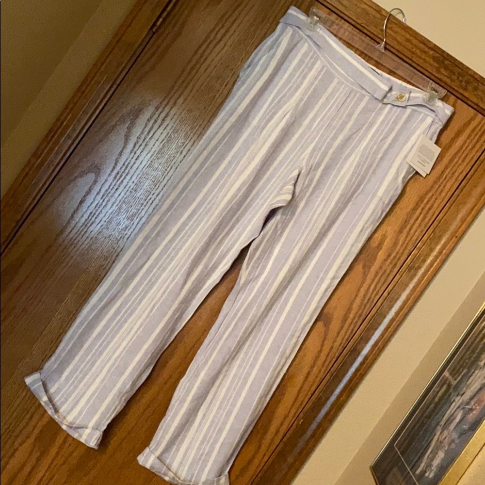 Ellen Tracy linen pants NWT